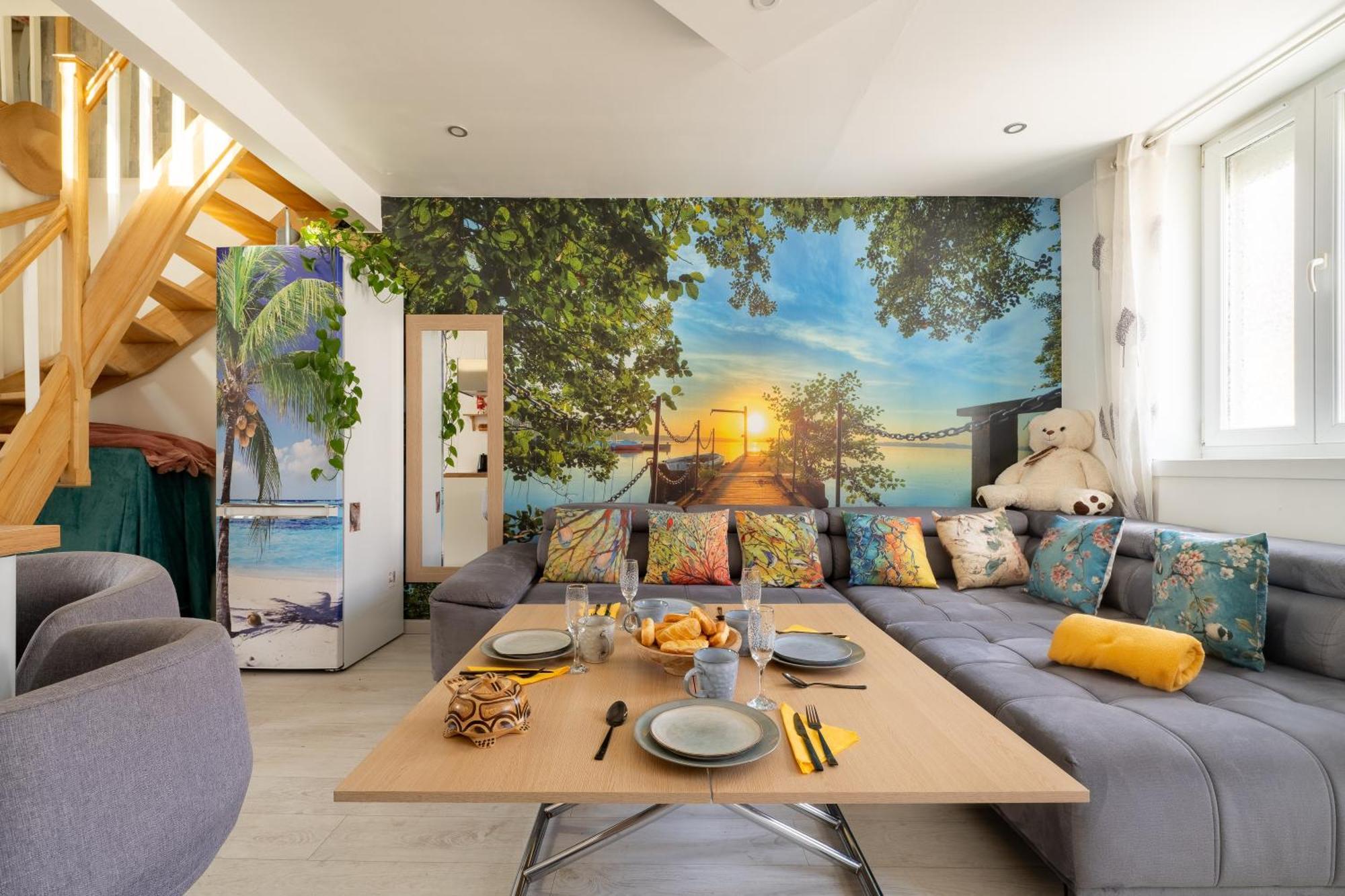 Casa Inca Calais - Duplex Soleil Latino - Parking Free, Station Apartamento Exterior foto